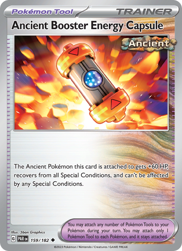 Ancient Booster Energy Capsule (159/182) Reverse Holo card image