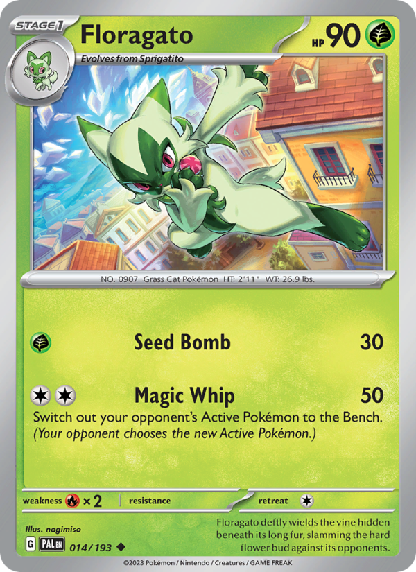 Floragato (014/193) Reverse Holo card image