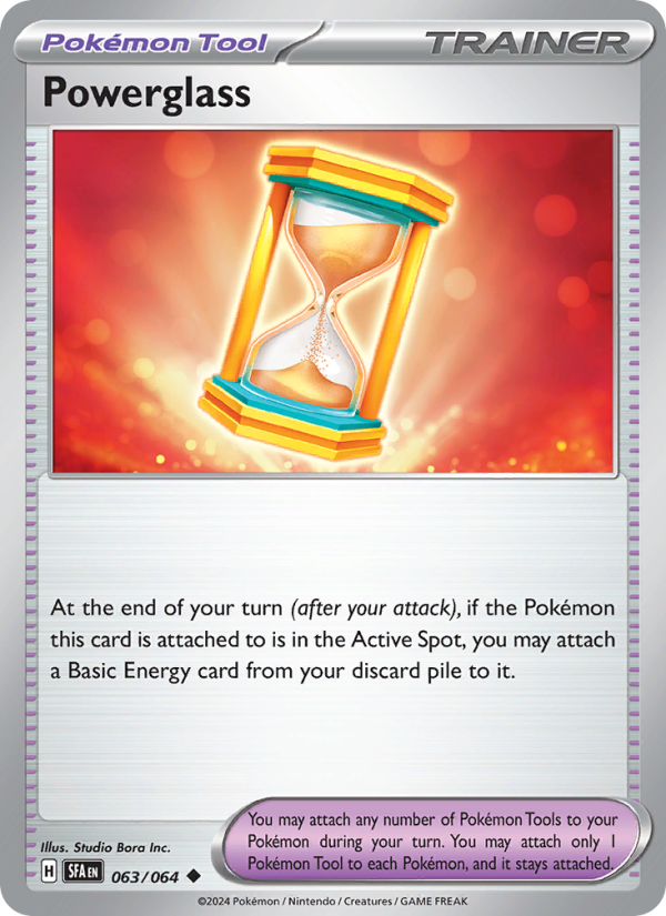 Powerglass (063/64) Reverse Holo card image
