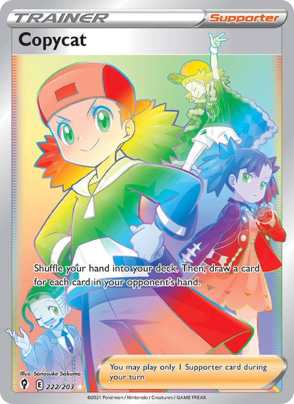 Copycat (222/203) Holographic card image