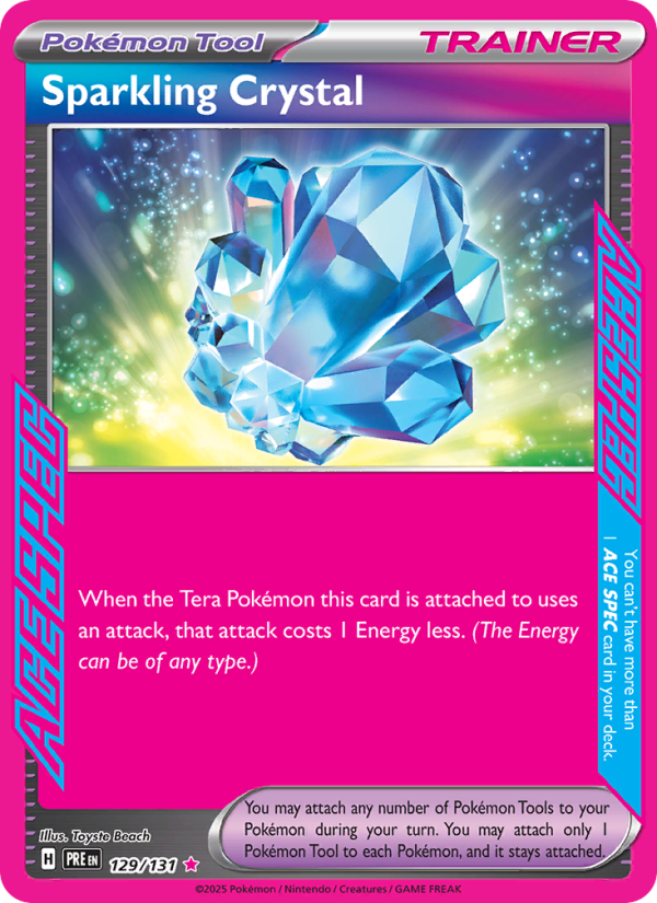 Sparkling Crystal (129/131) Reverse Holo card image