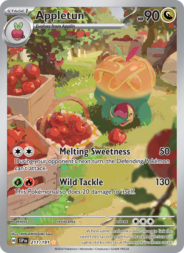 Appletun (211/191) Holographic card image
