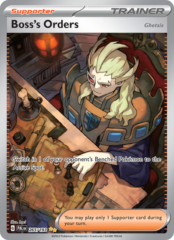 Boss's Orders (265/193) Holographic card image