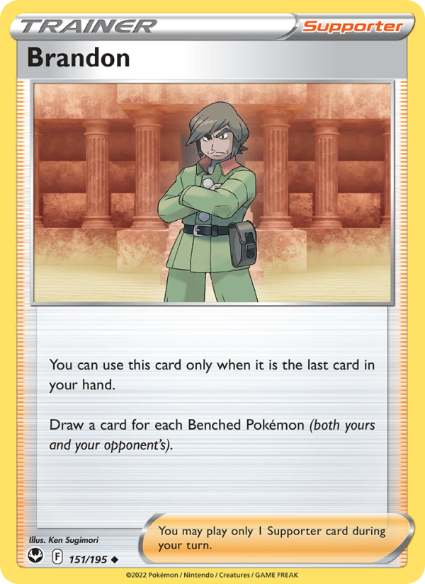 Brandon (151/195) Reverse Holo card image