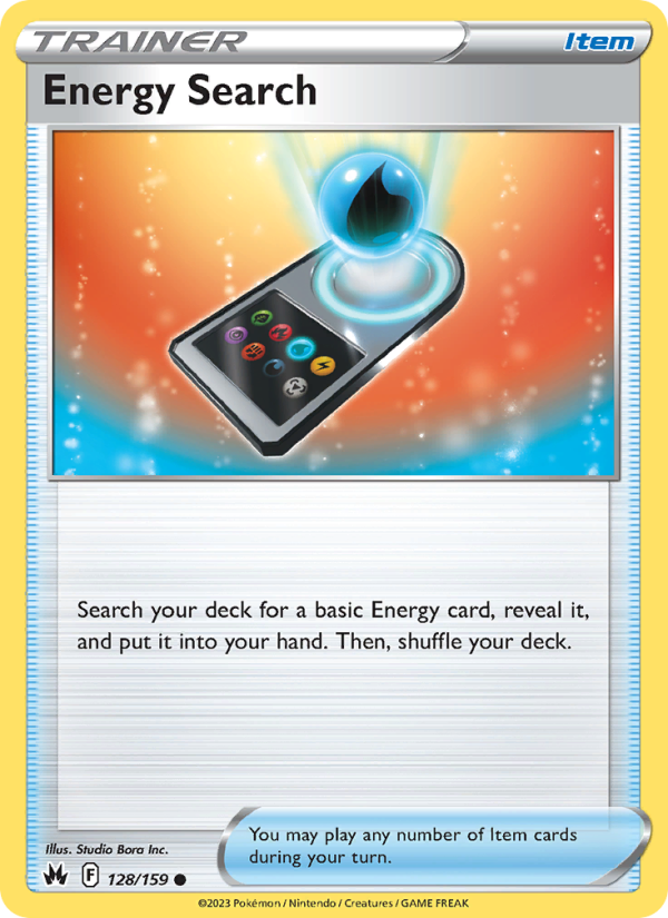 Energy Search (128/159) Reverse Holo card image