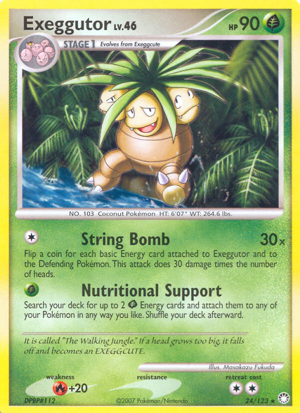 Exeggutor (024/122) Reverse Holo card image