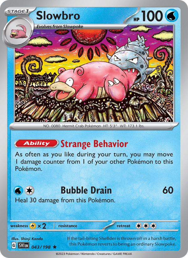 Slowbro (043/198) Holographic card image
