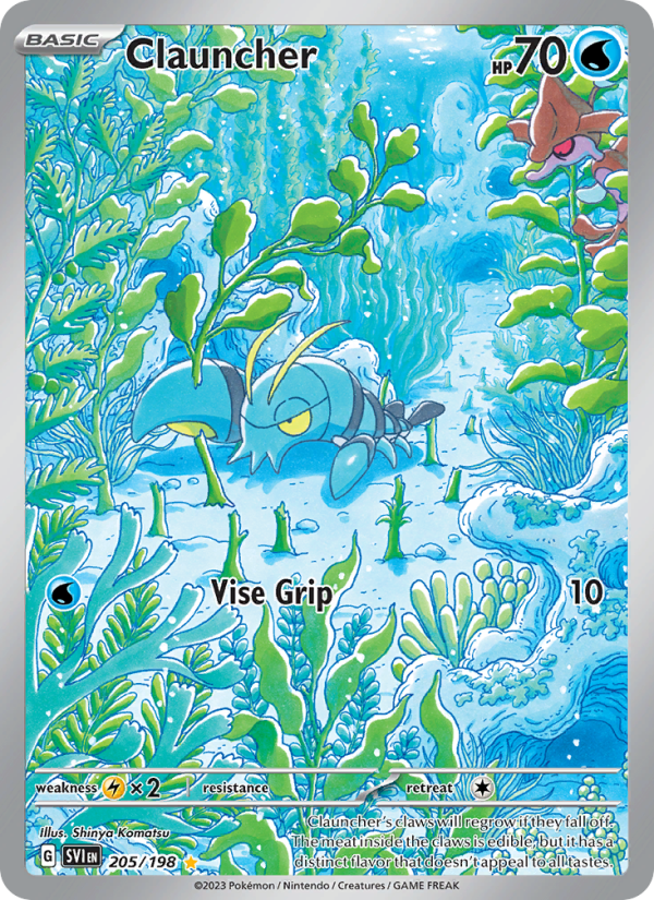 Clauncher (205/198) Holographic card image