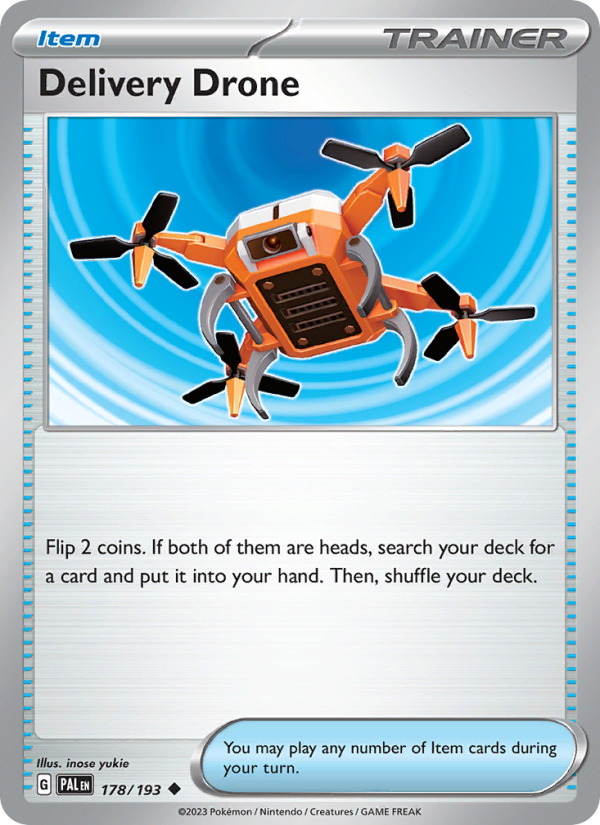 Delivery Drone (178/193) Reverse Holo card image