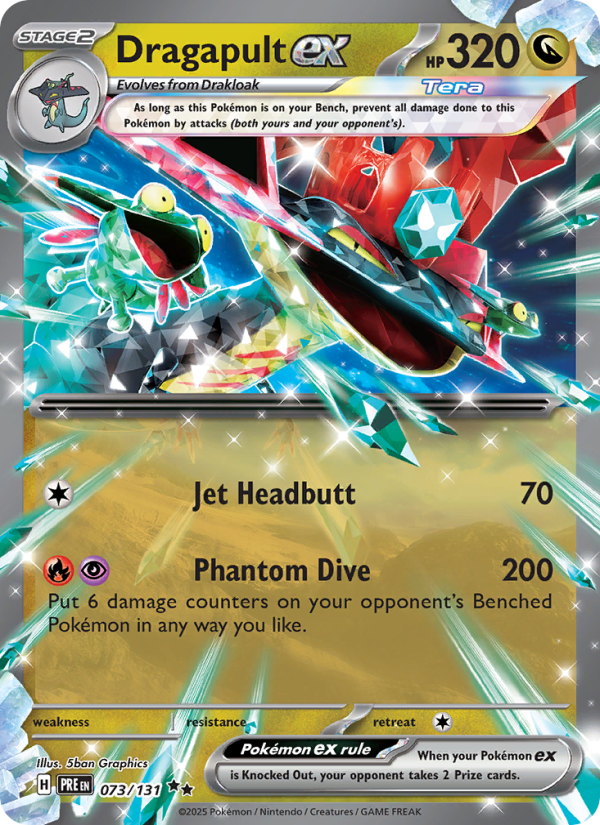 Dragapult ex (073/131) Reverse Holo card image