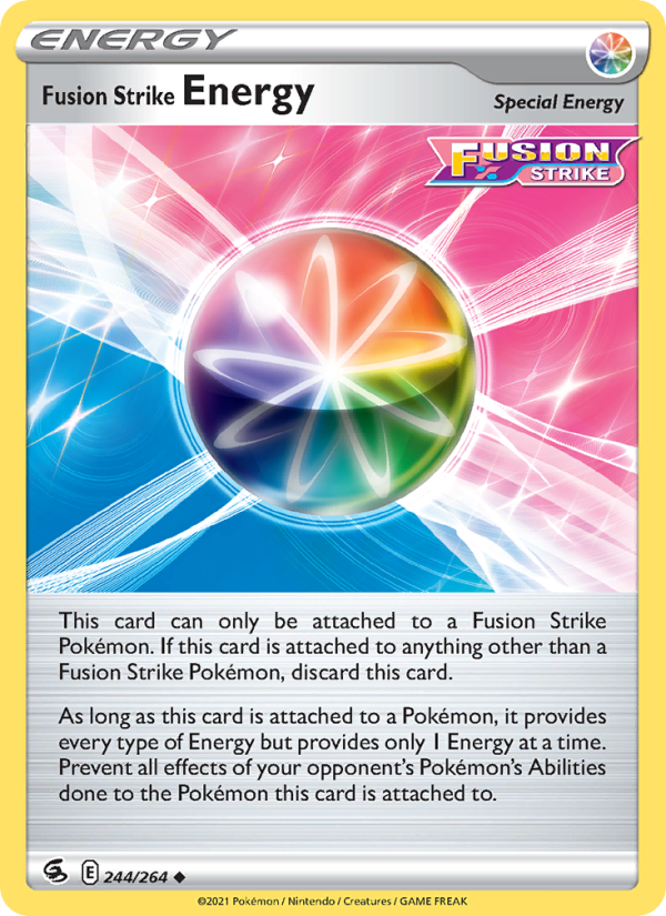 Fusion Strike Energy (244/264) Reverse Holo card image