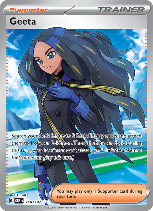 Geeta (218/197) Holographic card image