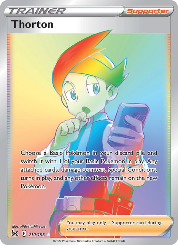 Thorton (210/196) Holographic card image