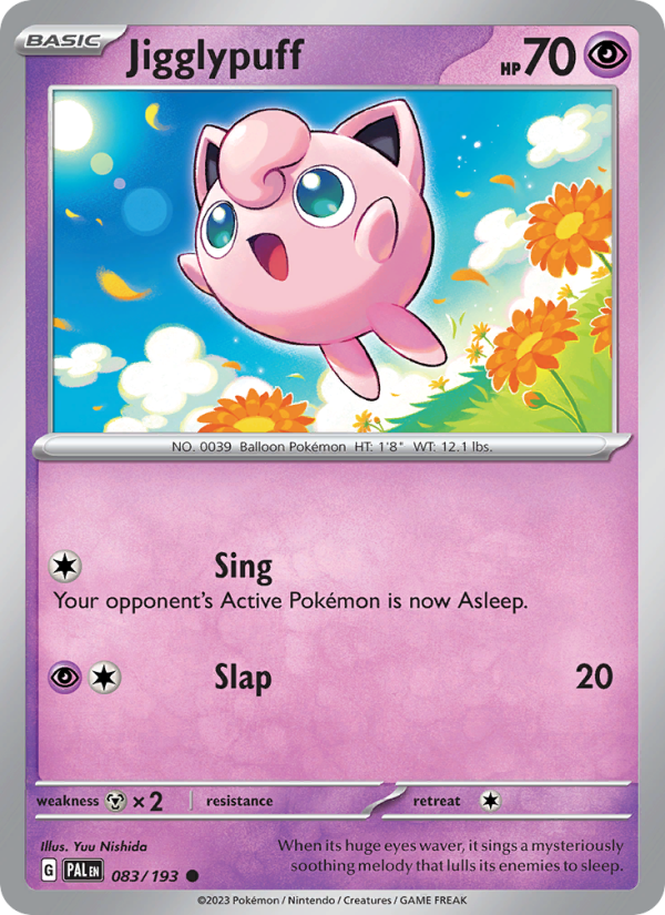 Jigglypuff (083/193) Reverse Holo card image