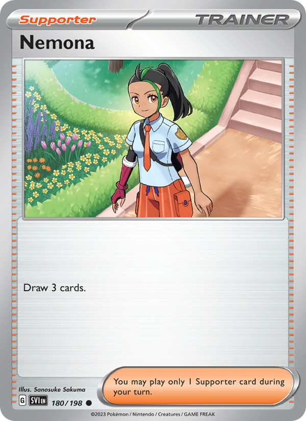 Nemona (180/198) Reverse Holo card image