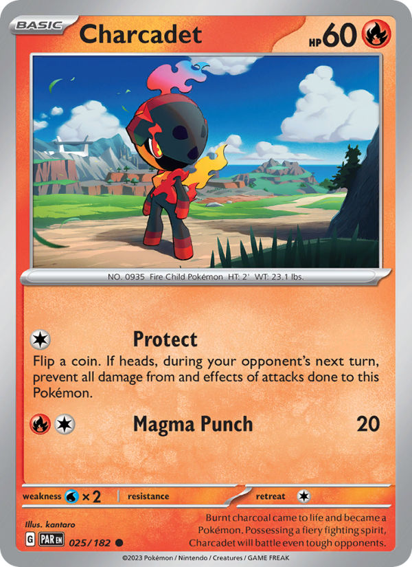 Charcadet (025/182) Reverse Holo card image