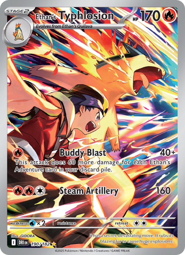 Ethan's Typhlosion (190/182) Reverse Holo card image