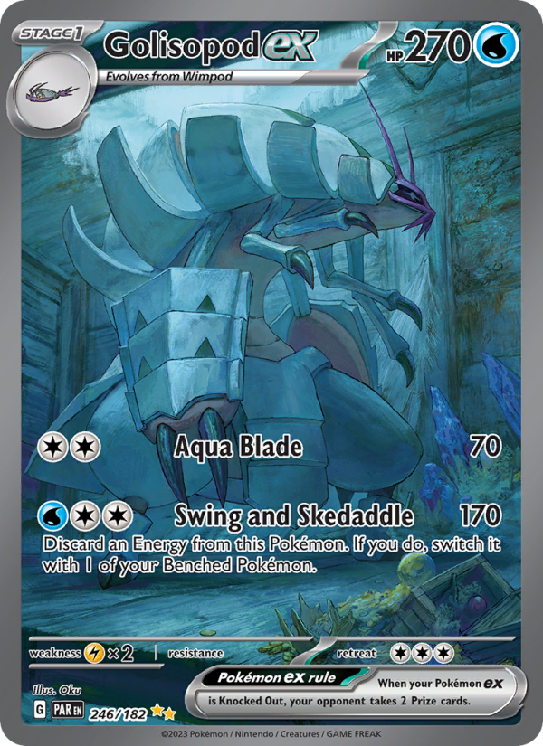Golisopod ex (246/182) Holographic card image