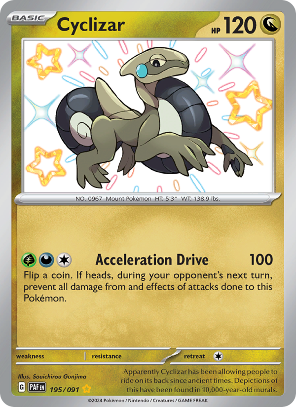 Cyclizar (195/91) Holographic card image