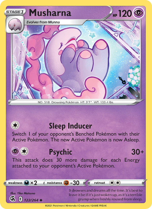 Musharna (122/264) Reverse Holo card image