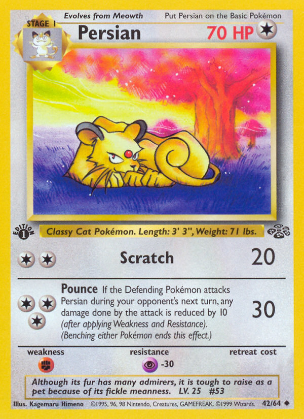 Persian (042/64) Reverse Holo card image