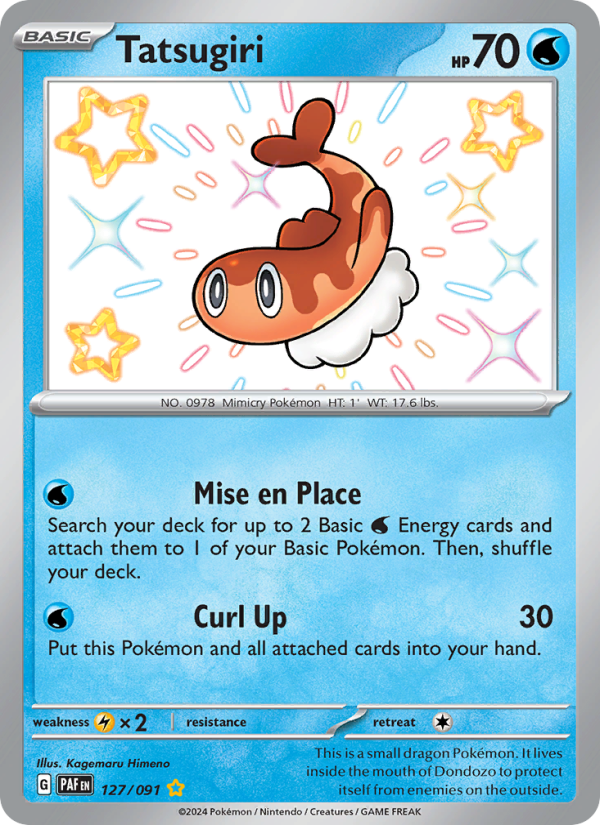 Tatsugiri (127/91) Holographic card image