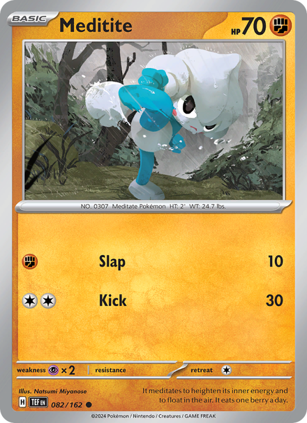 Meditite (082/162) Reverse Holo card image