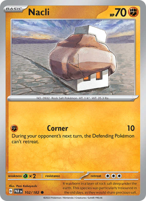 Nacli (102/182) Reverse Holo card image