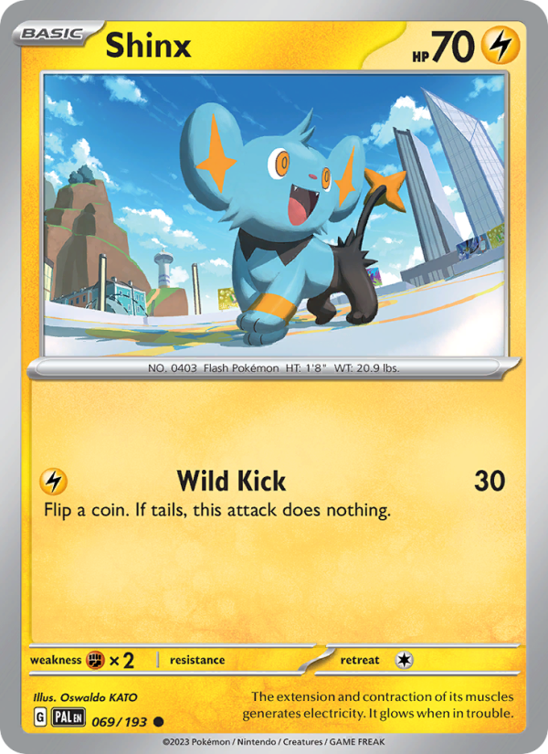 Shinx (069/193) Reverse Holo card image