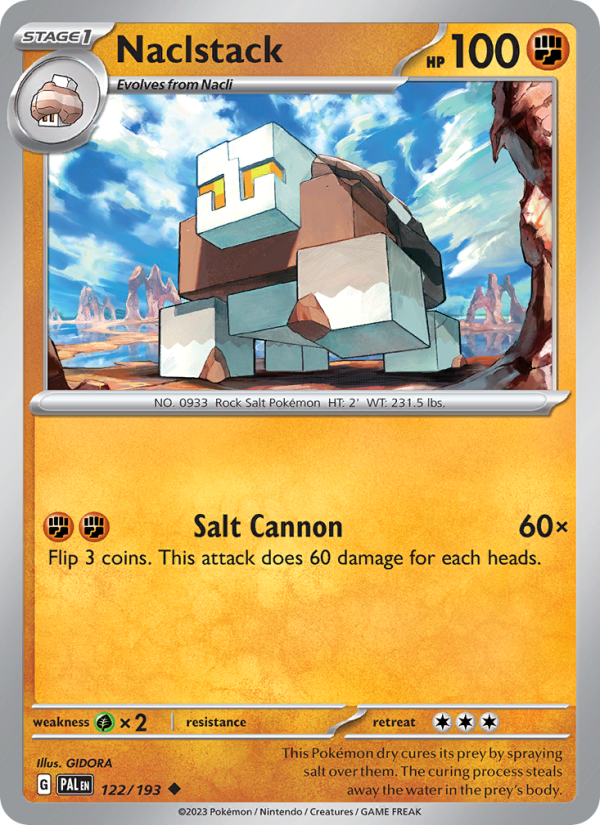 Naclstack (122/193) Reverse Holo card image