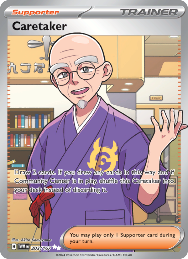 Caretaker (203/167) Holographic card image