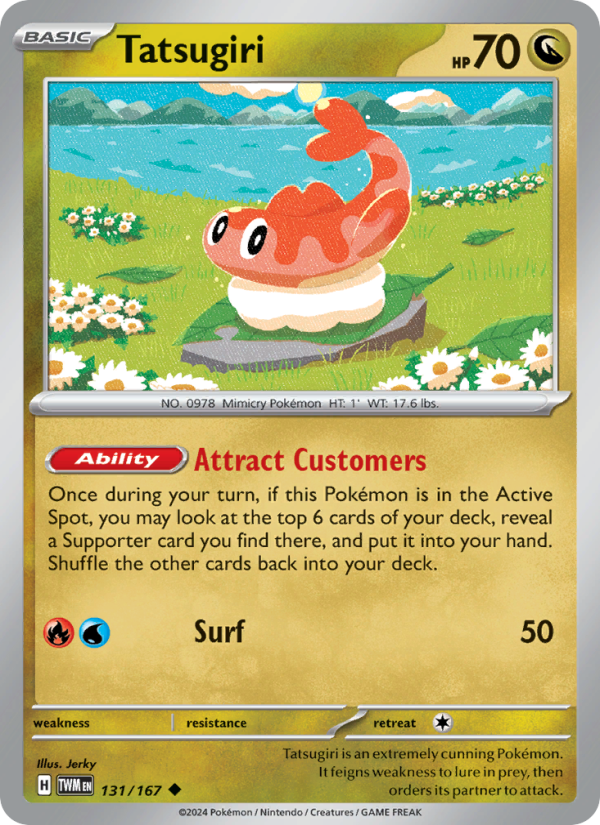 Tatsugiri (131/167) Reverse Holo card image