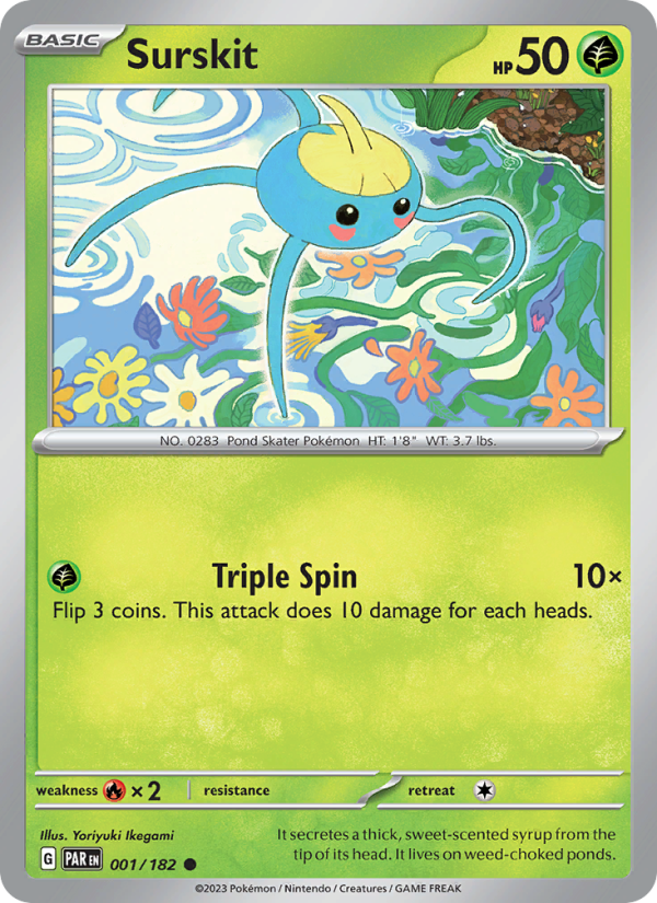 Surskit (001/182) Reverse Holo card image
