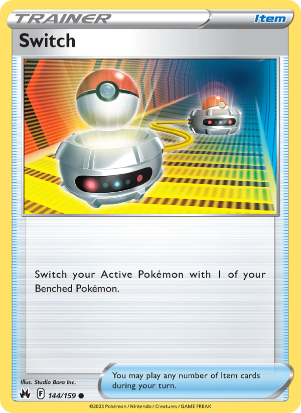 Switch (144/159) Reverse Holo card image