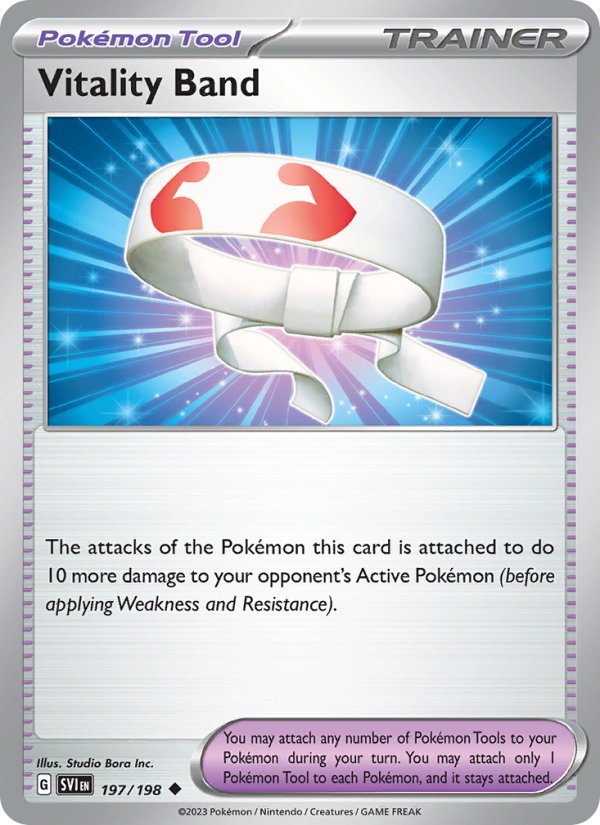 Vitality Band (197/198) Reverse Holo card image