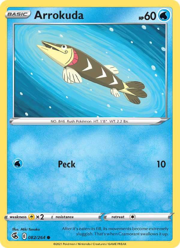 Arrokuda (082/264) Reverse Holo card image