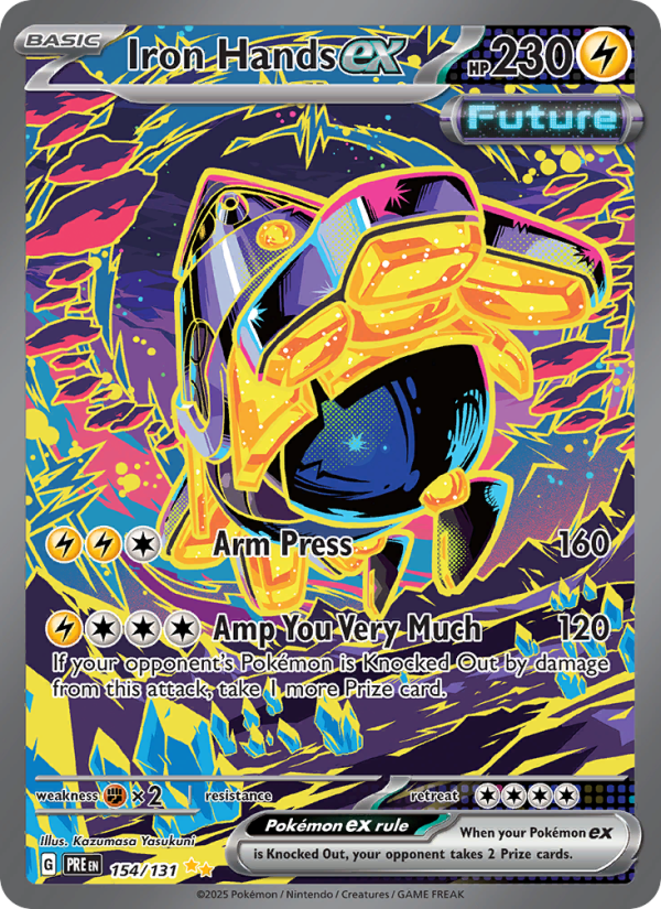 Iron Hands ex (154/131) Reverse Holo card image