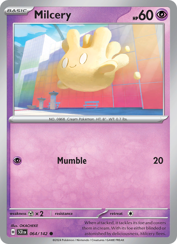 Milcery (064/142) Reverse Holo card image