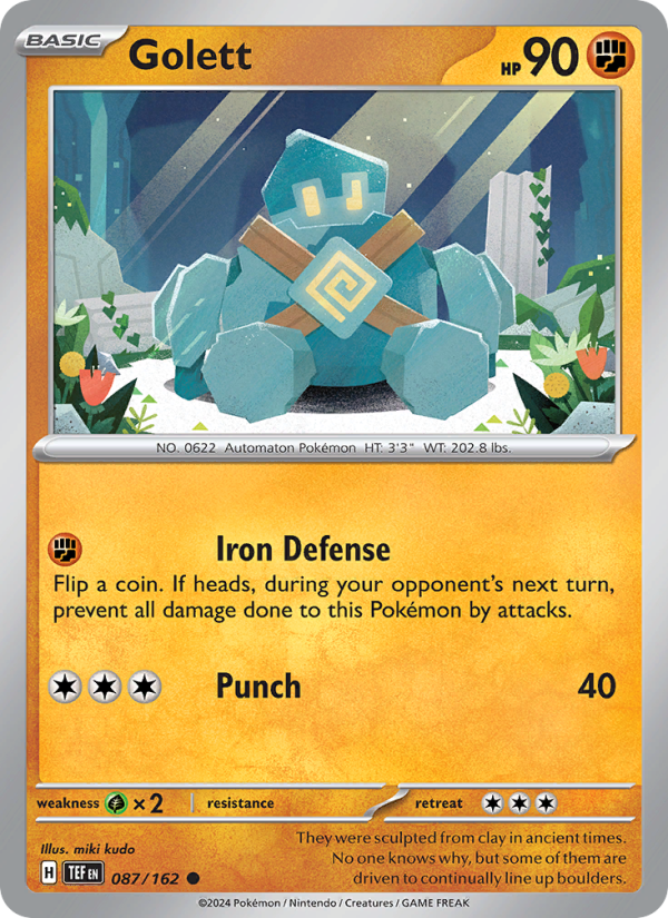 Golett (087/162) Reverse Holo card image