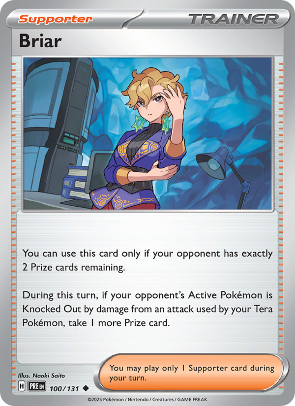 Briar (100/131) Reverse Holo card image