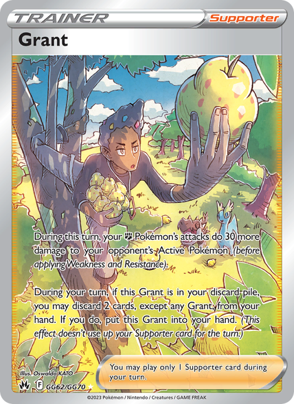 Grant (GG62/159) Holographic card image