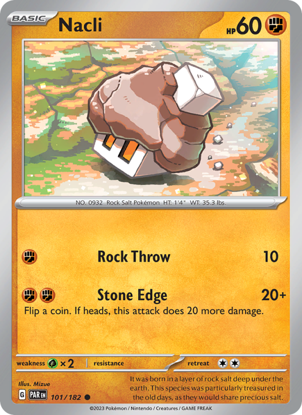 Nacli (101/182) Reverse Holo card image