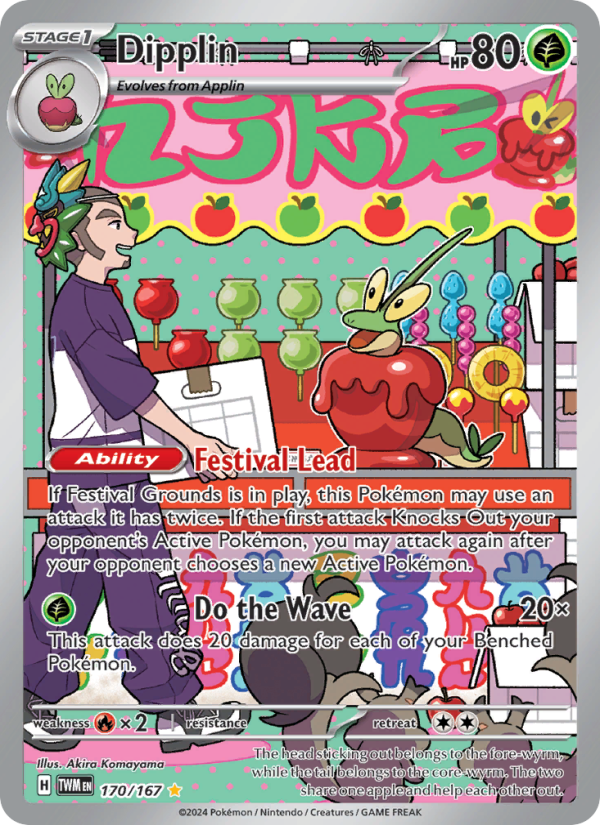 Dipplin (170/167) Holographic card image