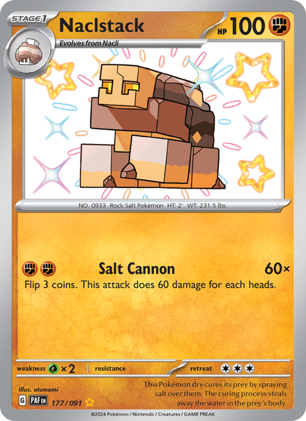 Naclstack (177/91) Holographic card image