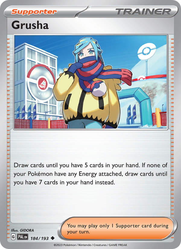 Grusha (184/193) Reverse Holo card image