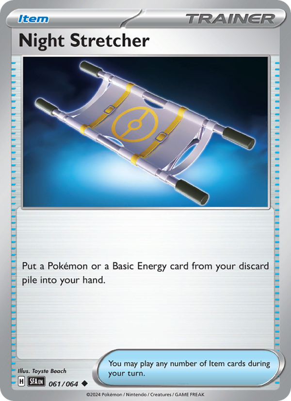 Night Stretcher (061/64) Reverse Holo card image