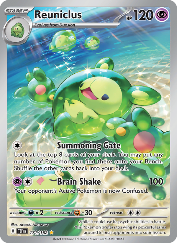 Reuniclus (171/162) Holographic card image