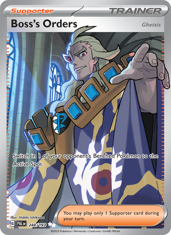 Boss's Orders (248/193) Holographic card image