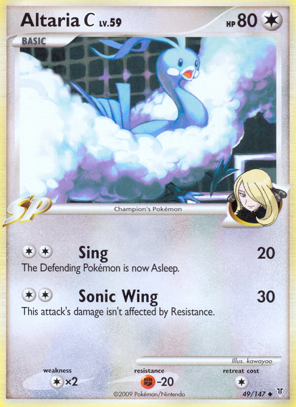 Altaria C (049/147) Reverse Holo card image
