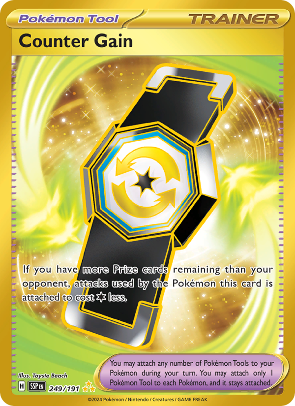 Counter Gain (249/191) Holographic card image
